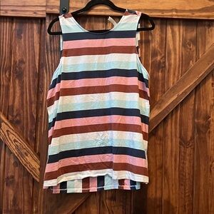 Matilda Jane Multicolor Striped Tank Top